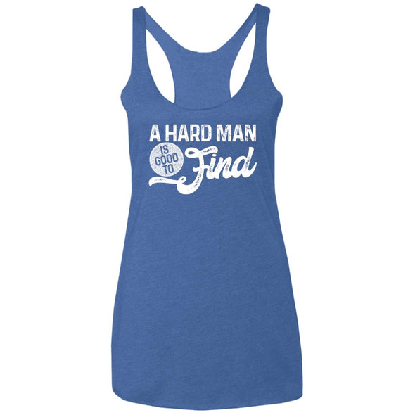Hard Man Ladies Racerback Tank