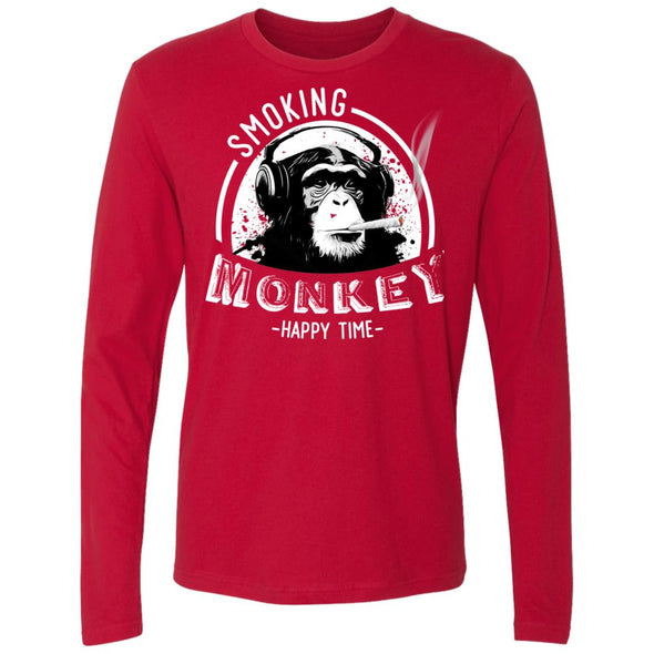 Smoking Monkey Premium Long Sleeve