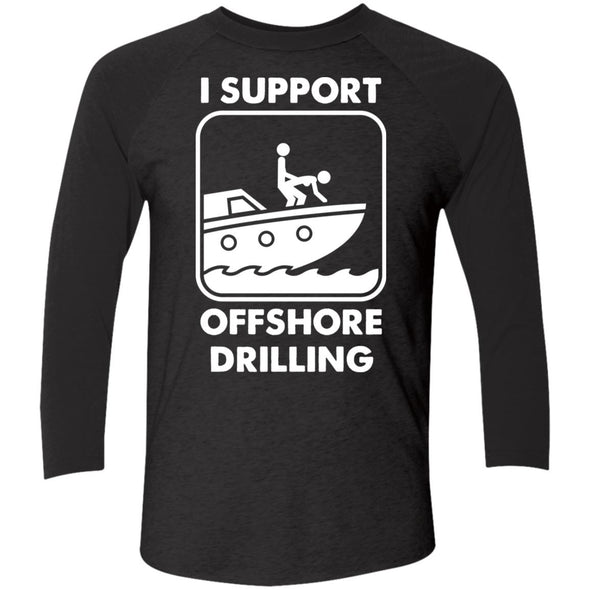 Offshore Drilling Raglan 3/4 Sleeve