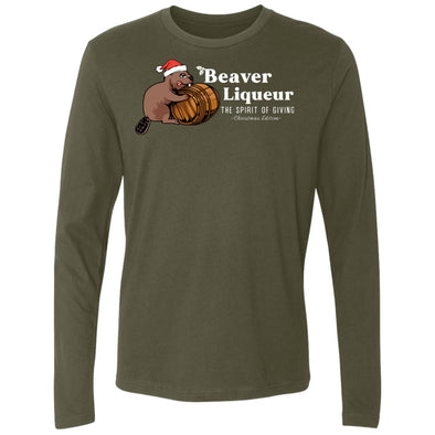 Beaver Liqueur Christmas Premium Long Sleeve
