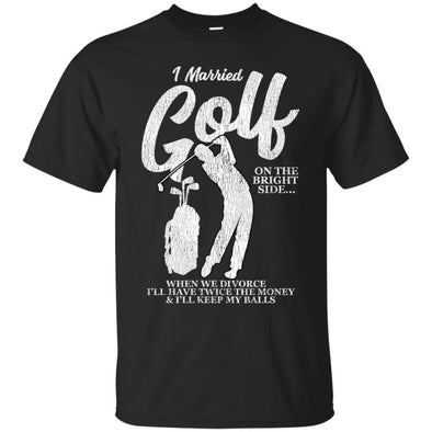 Golf Marriage Cotton Tee