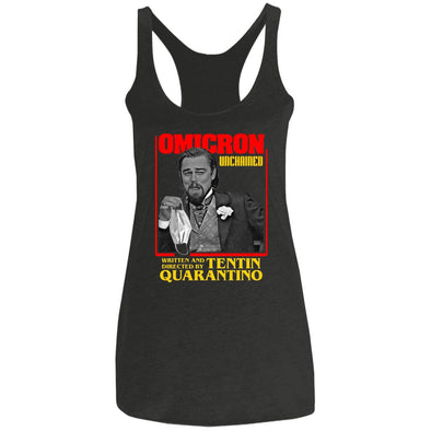Omicron Unchained Ladies Racerback Tank