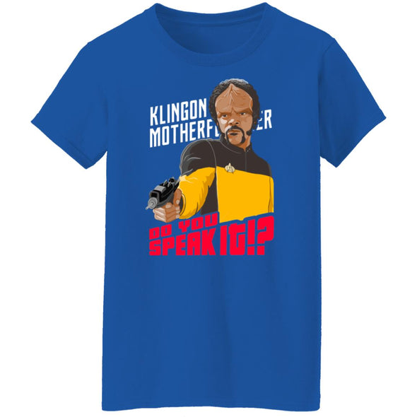 Klingon Motherfucker Ladies Cotton Tee