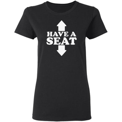 Have A Seat Ladies Cotton Tee