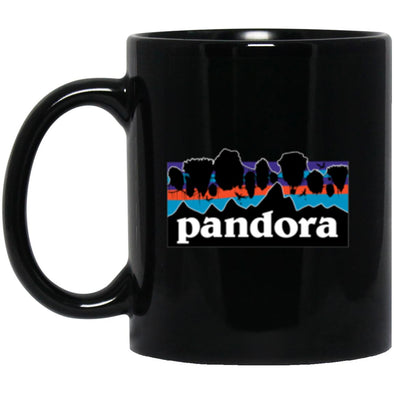 Pandora Black Mug 11oz (2-sided)