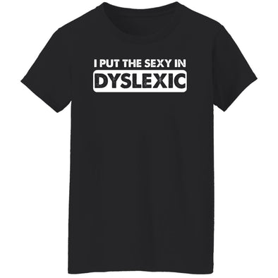 Sexy Dyslexic Ladies Cotton Tee