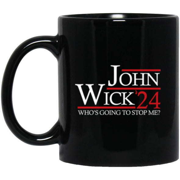 JW 24 Black Mug 11oz (2-sided)