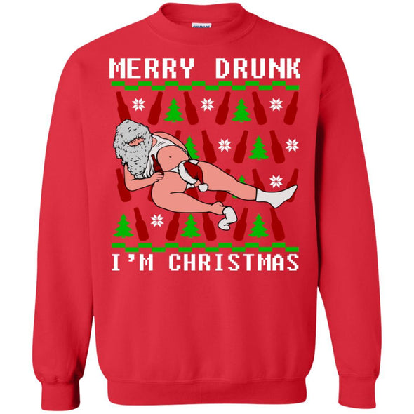 Merry Drunk Crewneck Sweatshirt