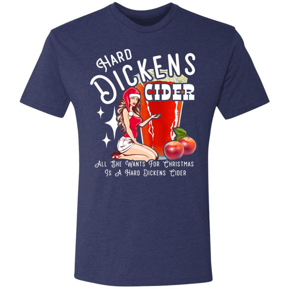 Dickens Cider Christmas Premium Triblend Tee