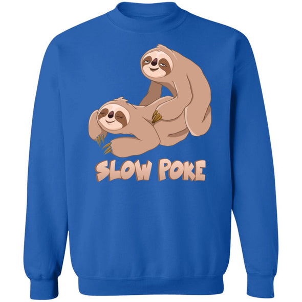 Slow Poke Sloth Crewneck Sweatshirt