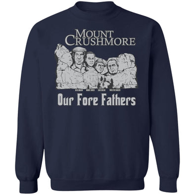 Mount Crushmore Crewneck Sweatshirt