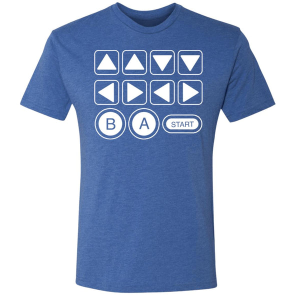 The Konami Code Premium Triblend Tee