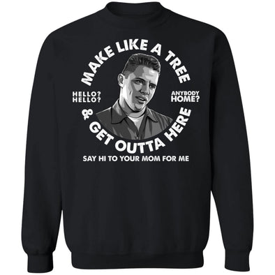 Make Like a Tree Crewneck Sweatshirt