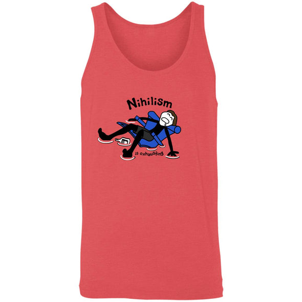 Nihilism is exhausting Tank Top