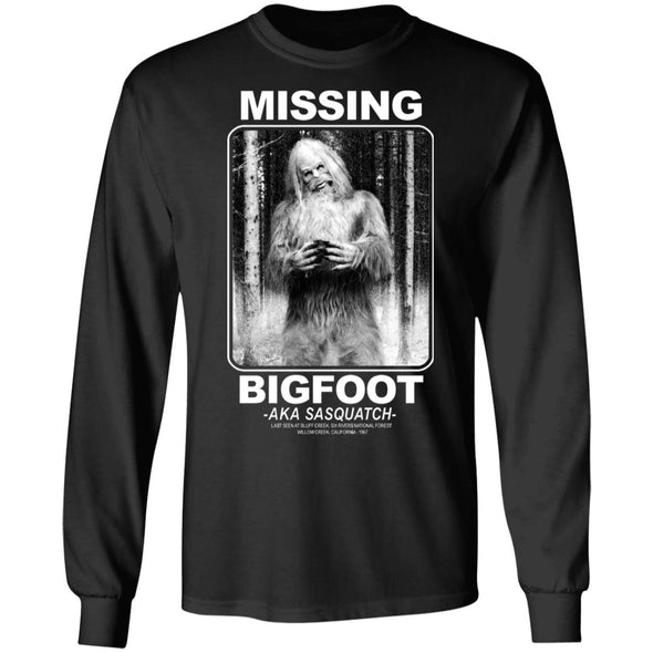 Missing Bigfoot Long Sleeve