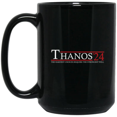 Thanos 24 Black Mug 15oz (2-sided)