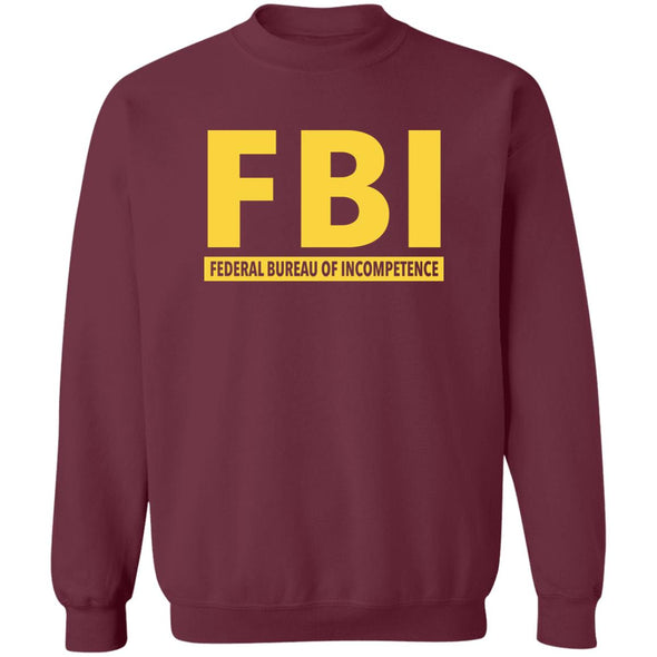 FBI Incompetence Crewneck Sweatshirt