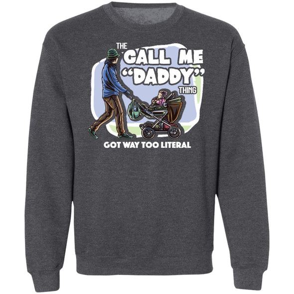 Call Me Daddy Crewneck Sweatshirt