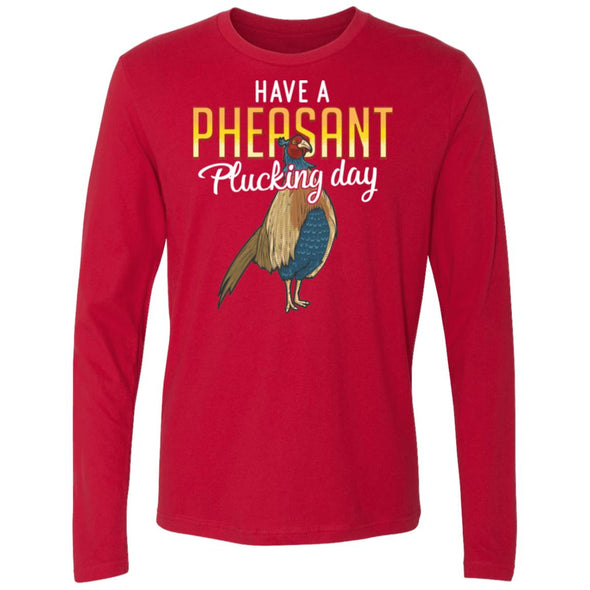 Pheasant Plucking Premium Long Sleeve
