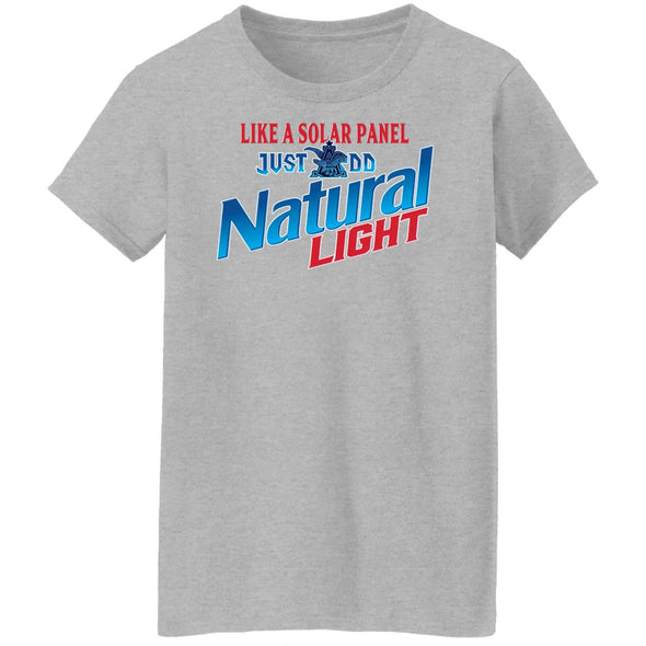 Just Add Natural Light Ladies Cotton Tee