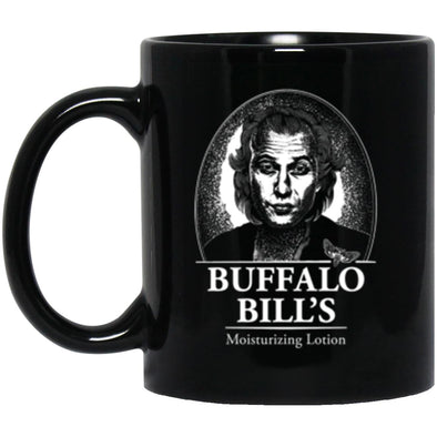 Buffalo Bill's Lotion Black Mug 11oz (2-sided)