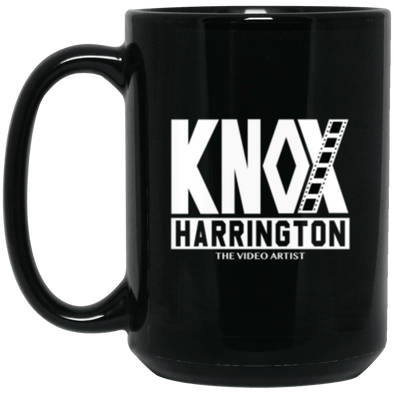 Knox Harrington Black Mug 15oz (2-sided)
