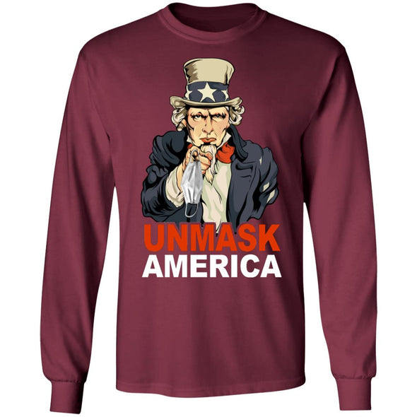 Unmask America Heavy Long Sleeve