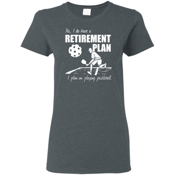 Pickleball Retirement Ladies Cotton Tee