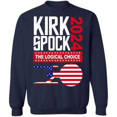 Kirk Spock 2024 Crewneck Sweatshirt