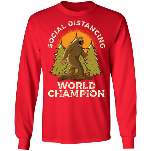 Bigfoot Distancing Champ Long Sleeve