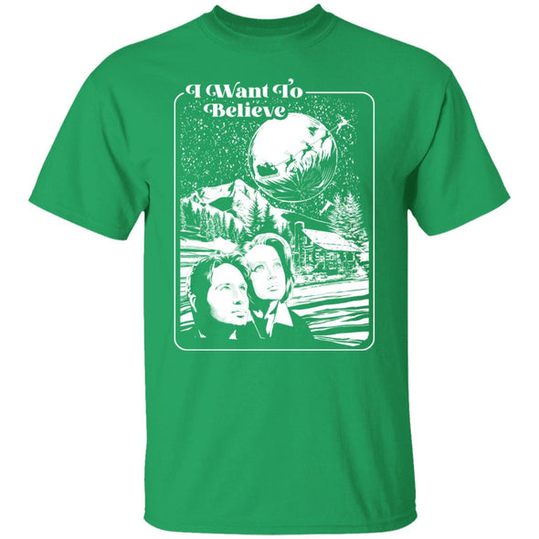 I Want To Believe Cotton Tee
