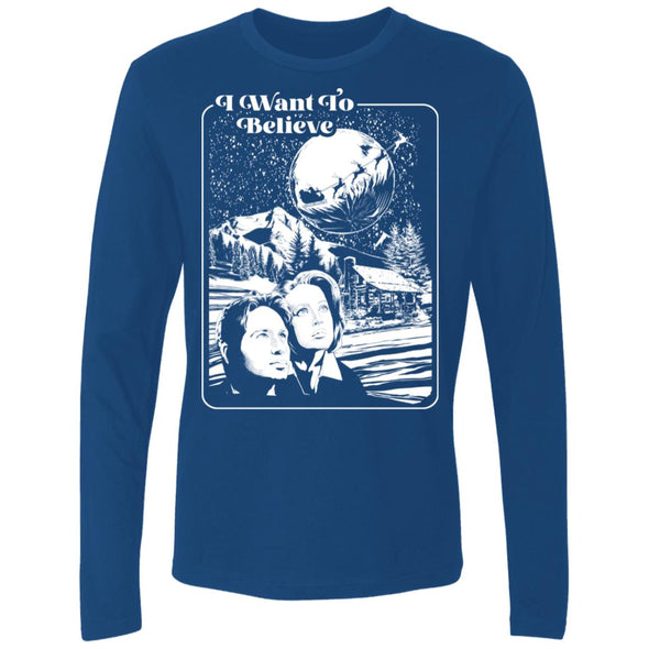 I Want To Believe Premium Long Sleeve