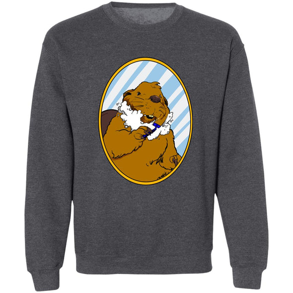 Shaving Beaver Crewneck Sweatshirt