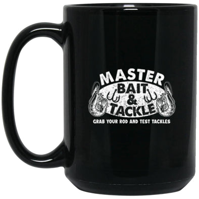 Master Bait Black Mug 15oz (2-sided)