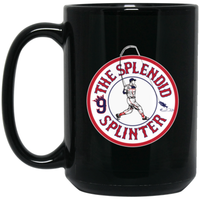 Splendid Splinter Black Mug 15oz (2-sided)