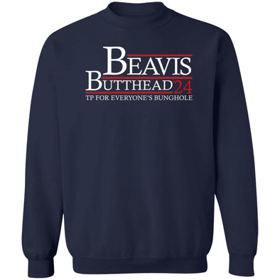 Beavis Butthead 24 Crewneck Sweatshirt