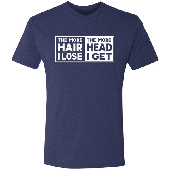 Less Hair, More Head Premium Triblend Tee