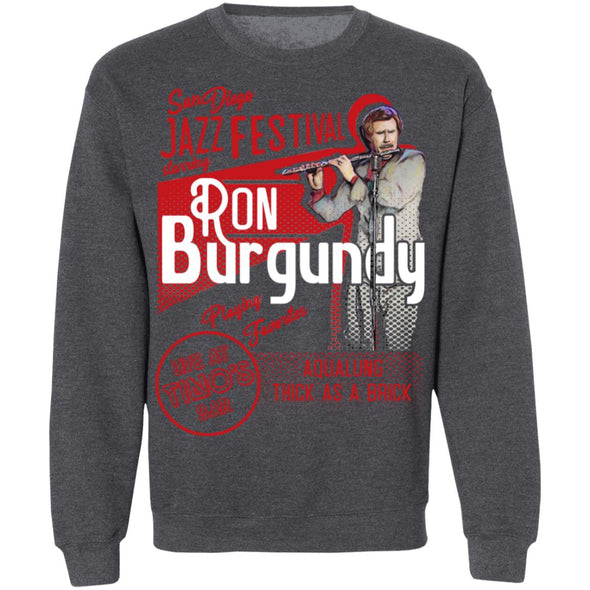 Ron Burgundy Live Crewneck Sweatshirt