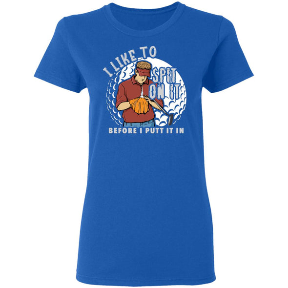 Putt it in Ladies Cotton Tee