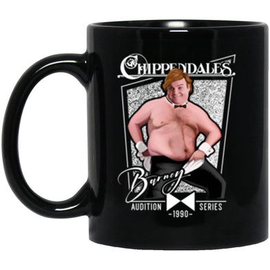 Chippendales Audition Series 1990 Black Mug 11oz (2-sided)