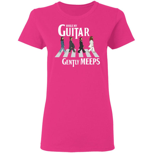 Guitar Meeps Ladies Cotton Tee