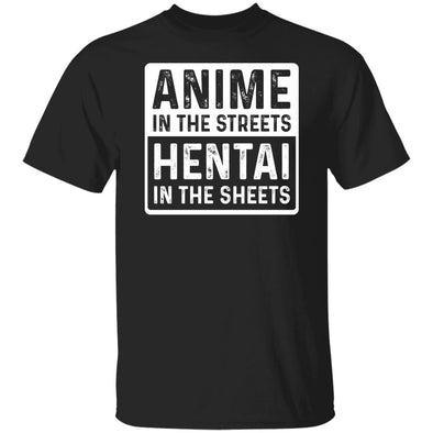 Anime Streets Hentai Sheets Cotton Tee