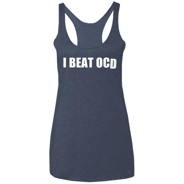 I beat OC D Ladies Racerback Tank