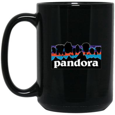 Pandora Black Mug 15oz (2-sided)