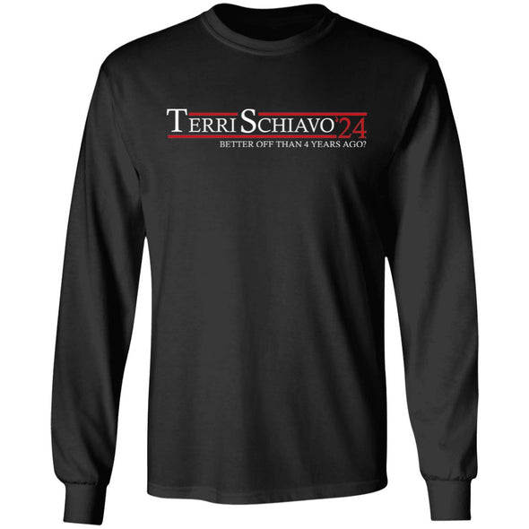 Vote Terri Schiavo 24 Long Sleeve