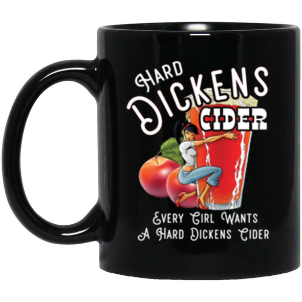 Dickens Cider Black Mug 11oz (2-sided)