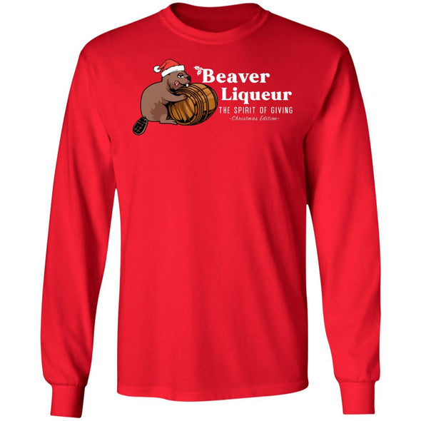 Beaver Liqueur Christmas Heavy Long Sleeve