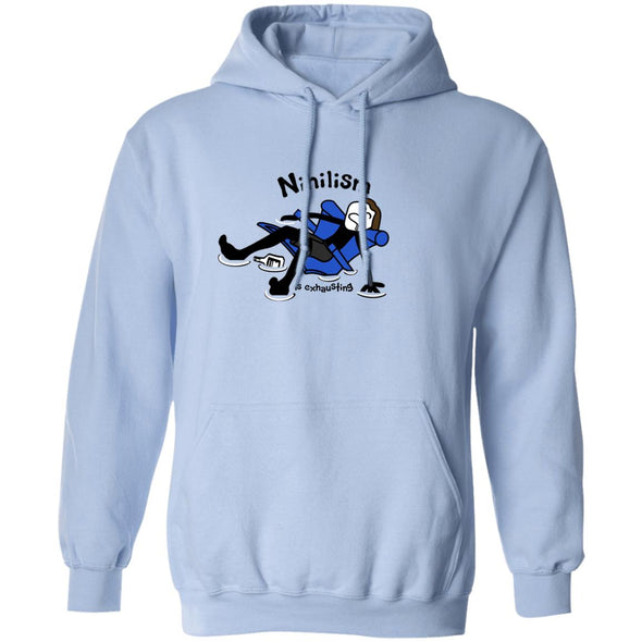 Nihilism is exhausting Hoodie