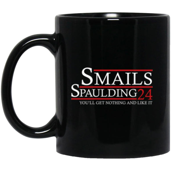 Smails Spaulding 2024 Black Mug 11oz (2-sided)