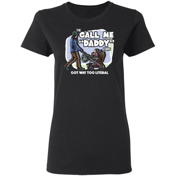 Call Me Daddy Ladies Cotton Tee